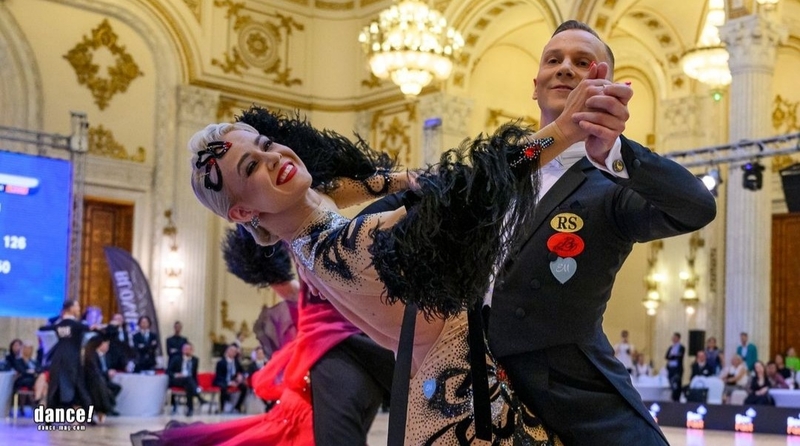 Europos standartinių šokių čempionate – E. ir I. Sodeikų pergalė
