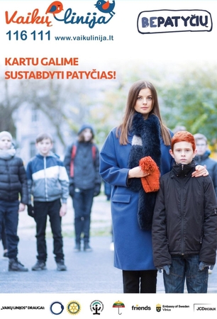 Patyčias bus bandoma stabdyti per socialinę reklamą