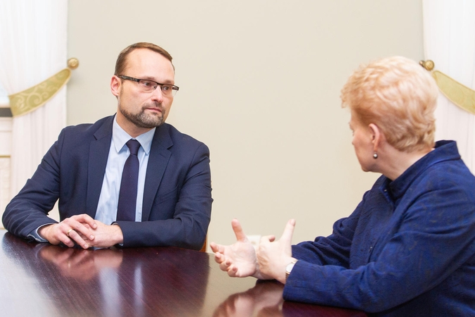 Prezidentė dar nepaskyrė M. Kvietkausko švietimo ministru