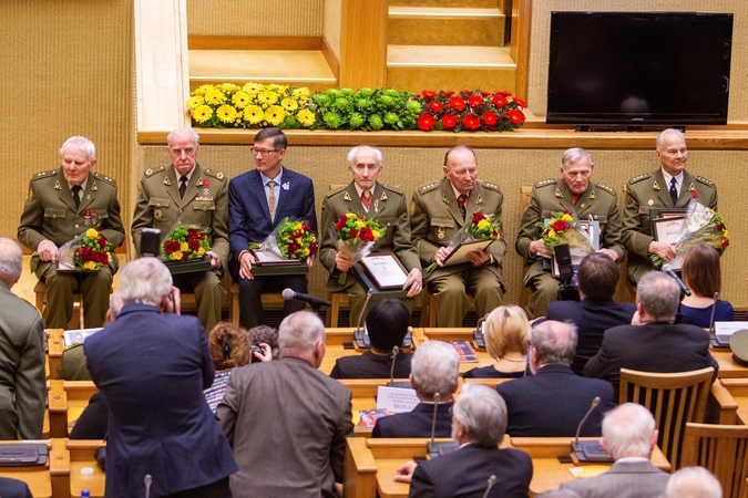 Laisvės premija apdovanotus partizanus rusų kanalas išvadino vaikų žudikais