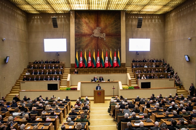 Laisvės gynėjų dienos minėjimas Seime keliasi į virtualią erdvę