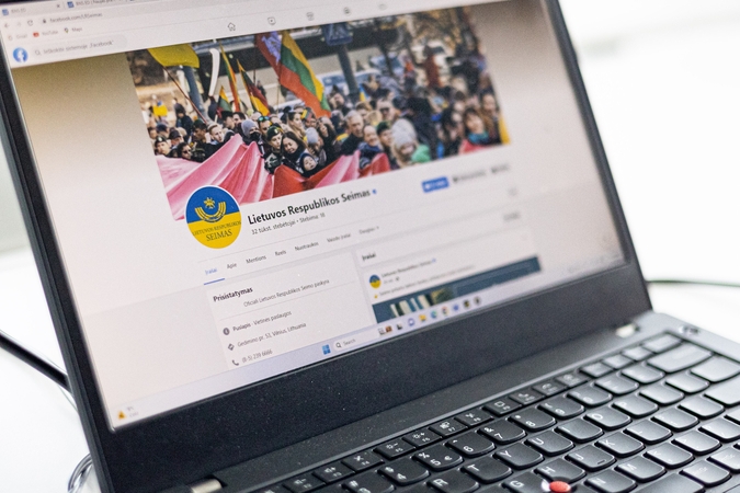 Sutriko Seimo interneto svetainės veikla: sprendžiamos techninės problemos