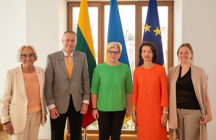 Premjerė su užsienio lietuviais aptarė pilietybės referendumo organizavimo klausimus