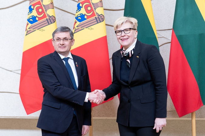 I. Šimonytė: Lietuva pasiruošusi stiprinti tikslinę paramą Moldovai
