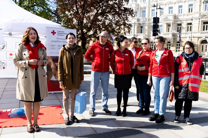 Raudonojo Kryžiaus savanoriai keliaus po Lietuvą: skleis svarbią žinią