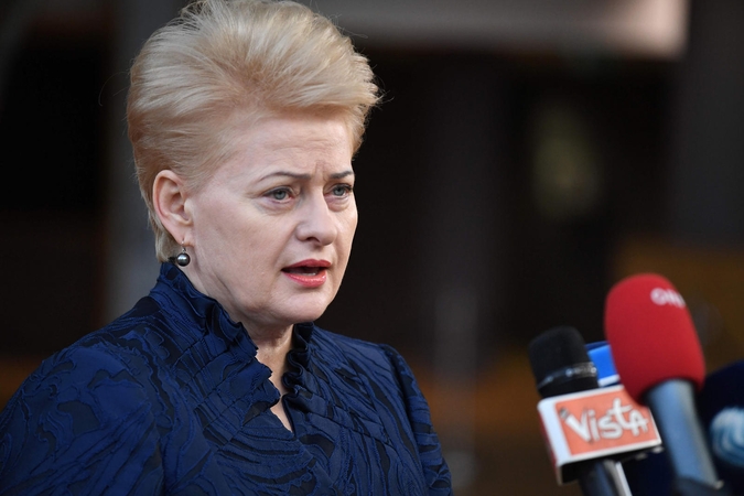 D. Grybauskaitė perspėja: prie „Brexit“ sutarties gali tekti grįžti žiemą