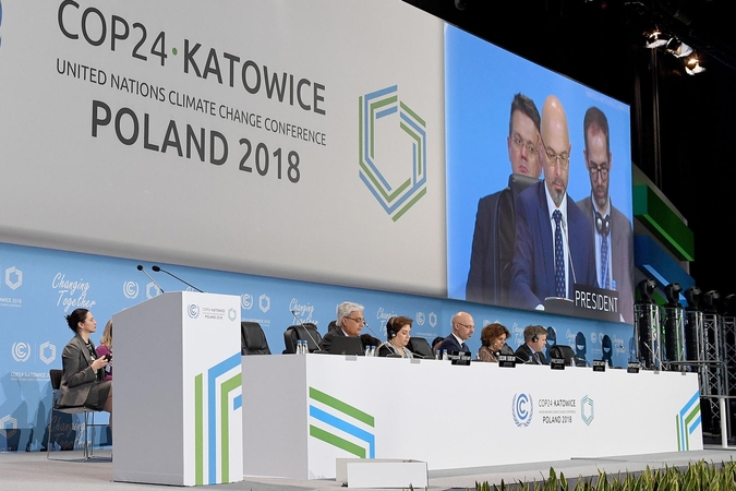 Lenkijos anglių kasybos mieste Katovicuose prasidėjo klimato derybos