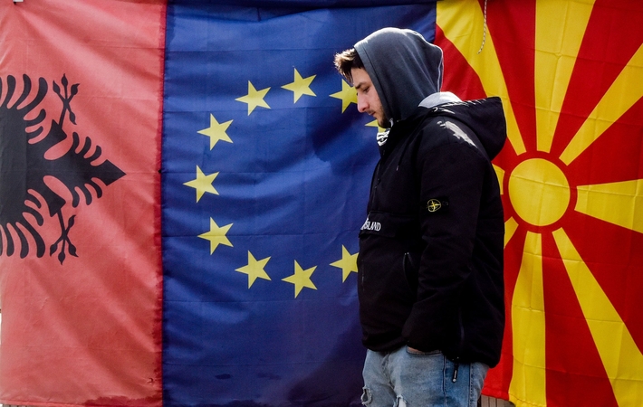 ES oficialiai pradėjo derybas dėl Albanijos ir Šiaurės Makedonijos stojimo į bloką