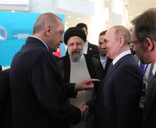 R. T. Erdoganas liepė V. Putinui „išvalyti“ kurdų pajėgas iš Sirijos šiaurės