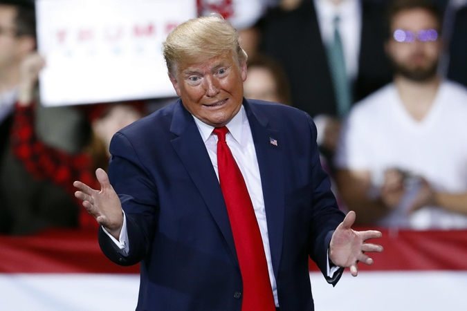 JAV prezidentui D. Trumpui įvykdyta apkalta pagal du kaltinimus