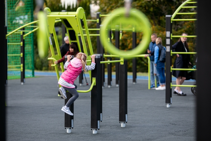 Vilnius atnaujins sporto infrastruktūrą sostinės darželiuose