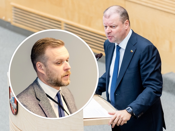 S. Skvernelis apie G. Landsbergio pareiškimą dėl Vyriausybės pasitraukimo: blefuoja ir meluoja