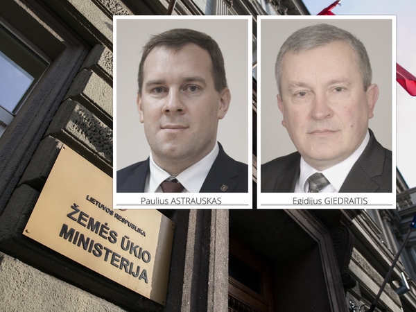 Žemės ūkio ministerijoje darbą pradeda du nauji viceministrai
