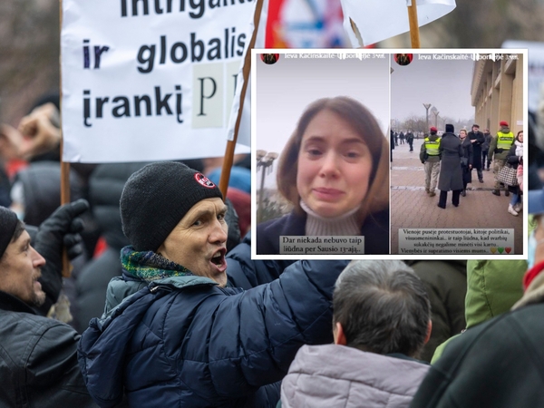 Protestai per Sausio 13-osios minėjimą sugraudino Seimo narę: taip sunku niekada nebuvo