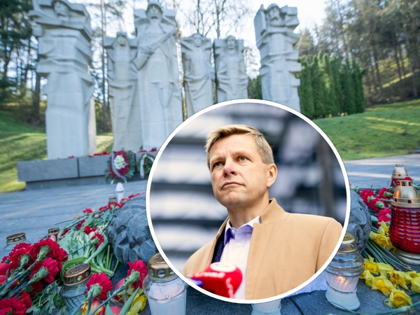 R. Šimašius: sovietinės skulptūros bus uždengtos, kad neerzintų žmonių