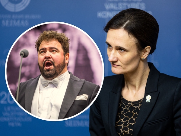 Seimo pirmininkė: V. Vyšniausko pasirodymą Baltarusijoje sunku pavadinti klaida