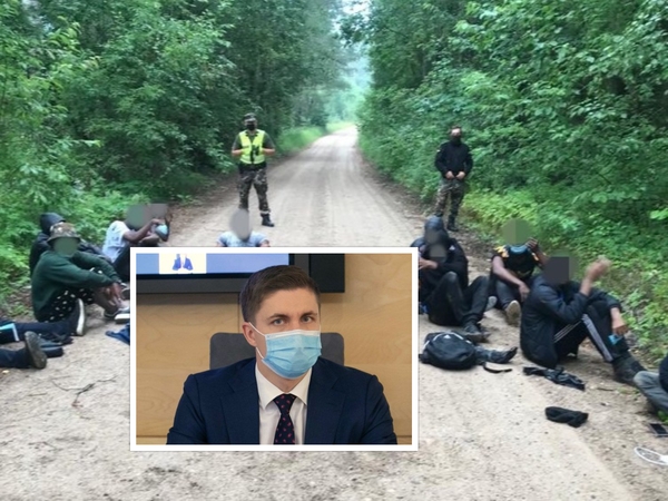 M. Sinkevičius: išsklaidyti nelegalus per visą Lietuvą – neteisinga strategija