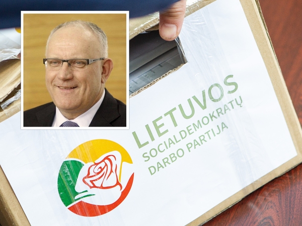 Naujas partijos vadovas Jonas Pinskus
