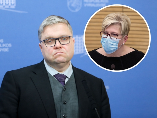 Premjerės patarėju tapo buvęs Lietuvos banko vadovas V. Vasiliauskas