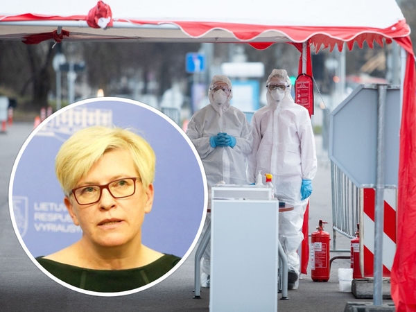 Premjerė užsiminė, kad „privilegija“ testuotis nemokamai turėtų greitai baigtis