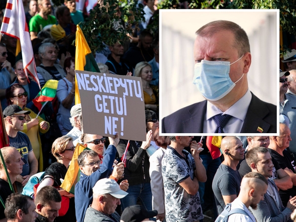 S. Skvernelis apie naujus ribojimus: meduolis nesuveikė, tai dabar botagą paėmė į rankas