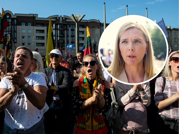 Ministrė: padarysime viską, kad viešoji tvarka per mitingą būtų užtikrinta