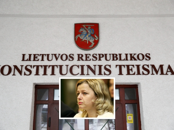 D. Jočienė paskirta Konstitucinio Teismo pirmininke