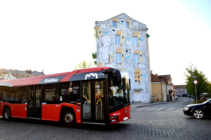 Į Vilnių grįžta naktiniai autobusų maršrutai