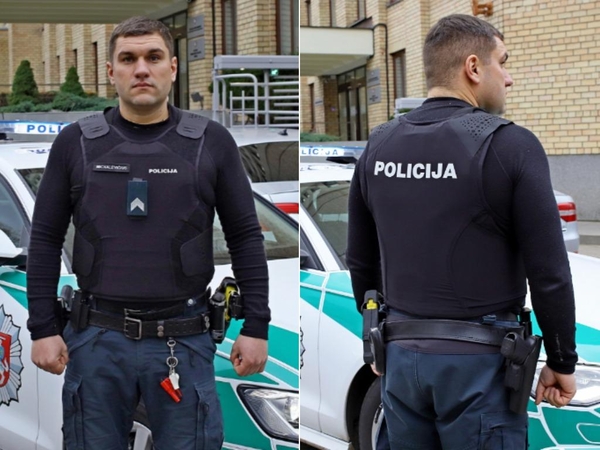Policininkų saugumui – 4 tūkst. neperšaunamų liemenių