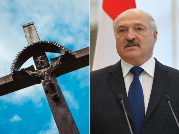 Prie Minsko pastatytas lietuvių kryžius stalinizmo aukoms nugriautas ir išvežtas