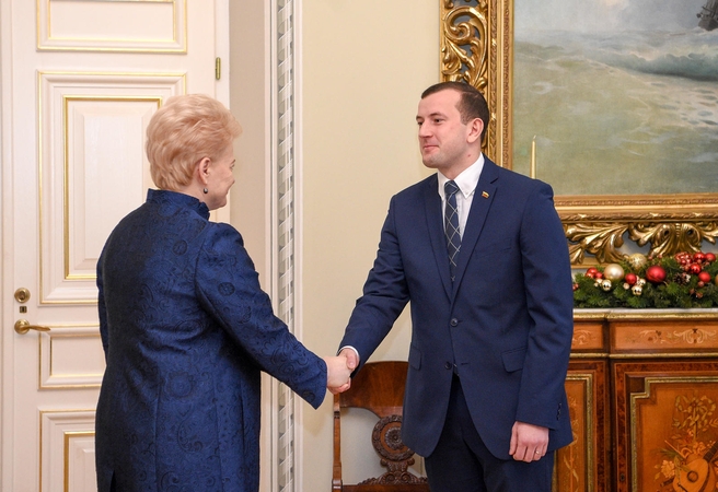 Dalia Grybauskaitė ir Virginijus Sinkevičius