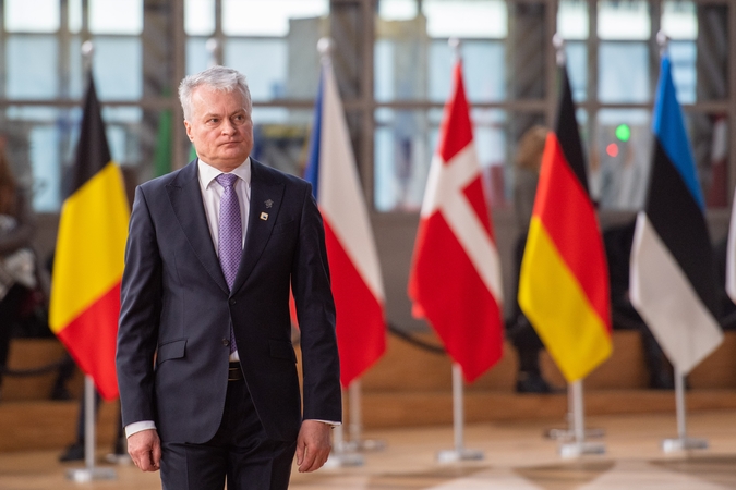 G. Nausėda vyksta į neeilinį Europos Vadovų Tarybos susitikimą