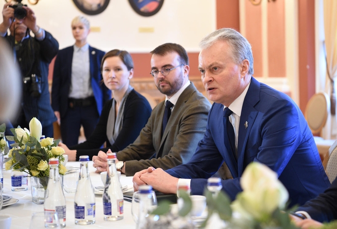 G. Nausėda iš Plungės: savivaldybės per menkai girdimos Vilniuje