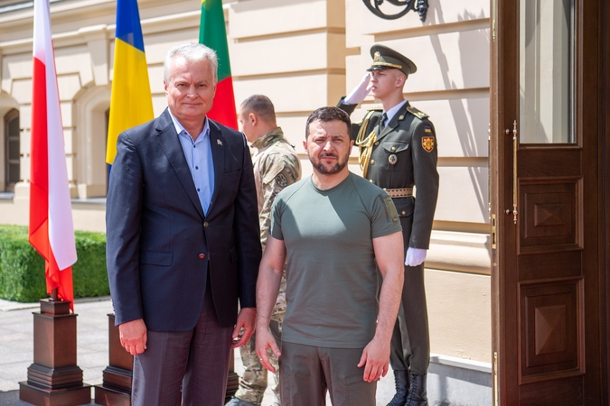 G. Nausėda su Europos lyderiais aptars sankcijas Rusijai, paramą Ukrainai
