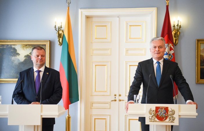 G. Nausėda pasitikėjimo reitinge S. Skvernelį lenkia trigubai