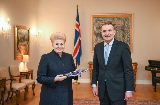 D. Grybauskaitė: Islandija parėmė mus tada, kai niekas nedrįso to padaryti