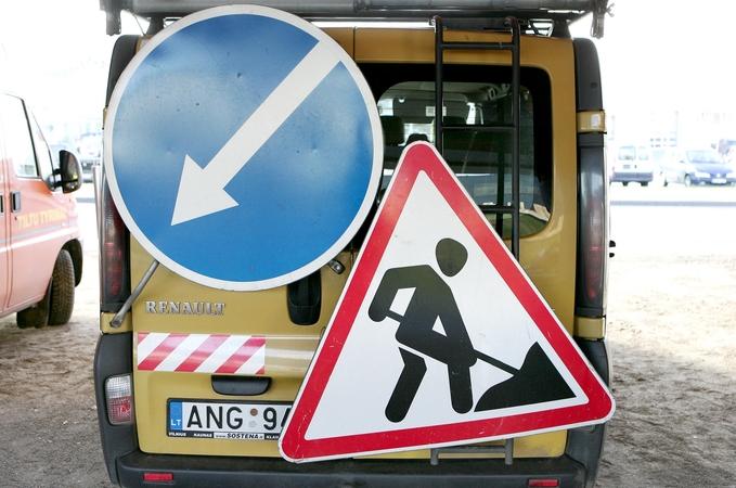 Sostinėje Jeruzalės gatvėje laikinai bus draudžiamas eismas
