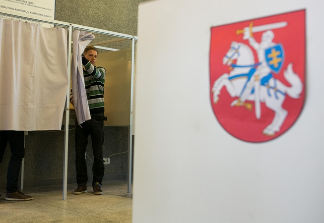 Rinkėjų aktyvumas antrajame ture – dukart mažesnis