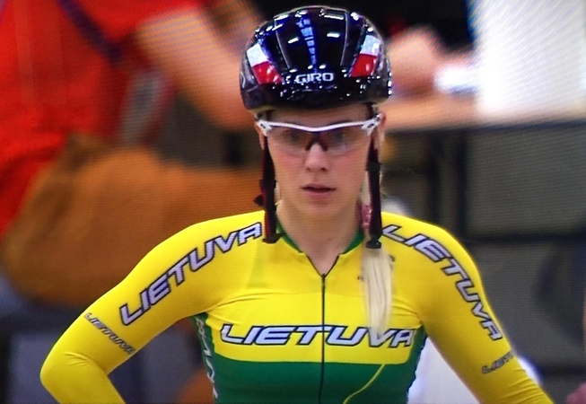 Daugkartinė Europos treko čempionė A. Trebaitė palieka didįjį sportą