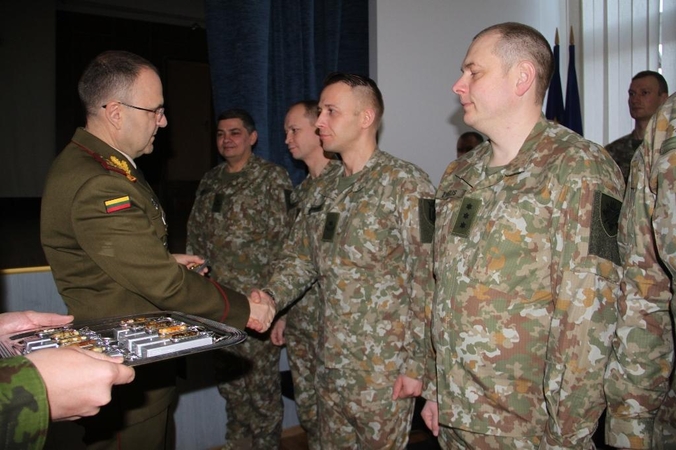 Į tarptautinę operaciją Afganistane išvyksta 19 Lietuvos karių