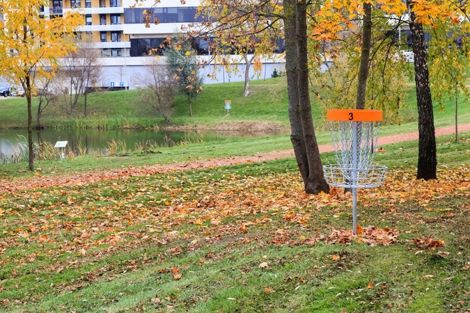 Dovana Vilniui – pirmasis diskgolfo aikštynas 