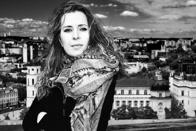 K. Sabaliauskaitės Vilnius prabilo angliškai