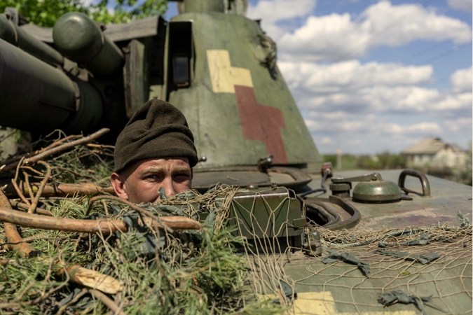 Ukraina: beveik 5 tūkst. Rusijos karių atsidūrė „Lymano katile“