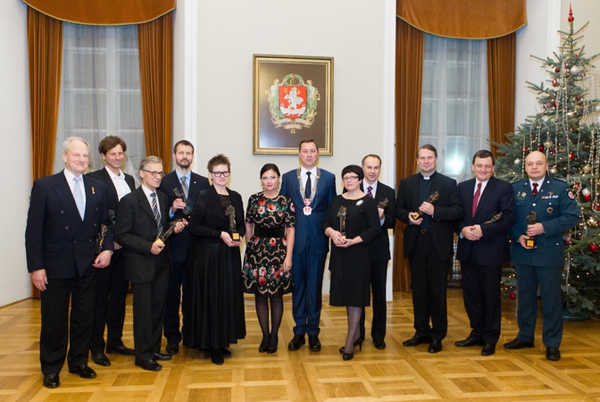 Šv. Kristoforo laureatai regi savo Vilnių