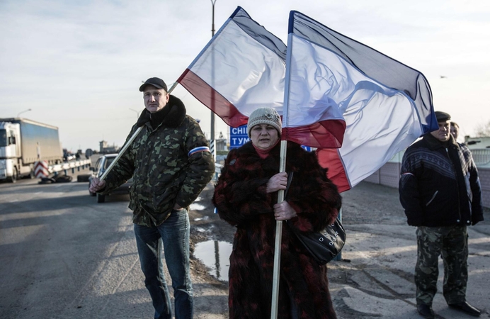 Krymo parlamentas priėmė nepriklausomybės deklaraciją