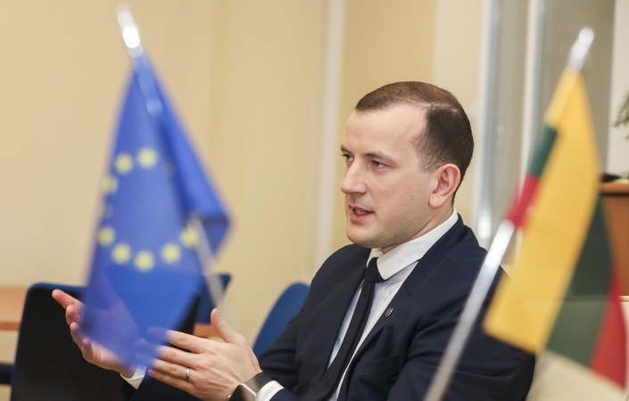 Eurokomisaras Virginijus Sinkevičius