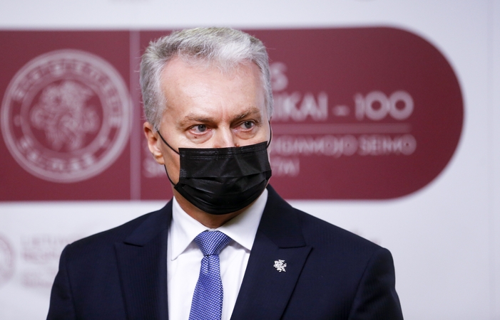 G. Nausėda: dabartinėmis sąlygomis privalome griežtinti karantino politiką