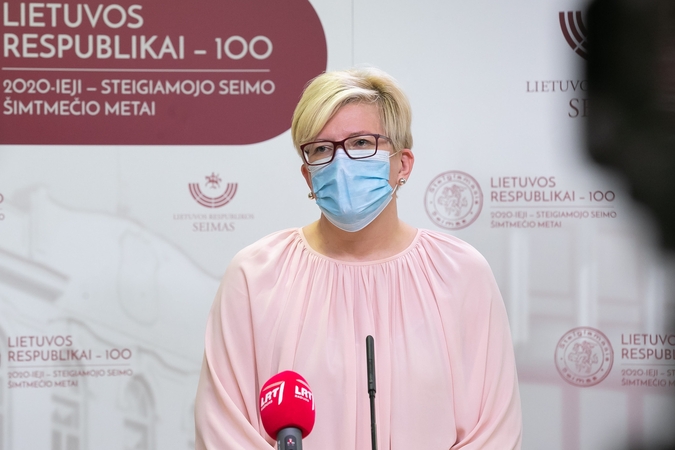Premjerė apie nukeltą prekybos vietų atvėrimo klausimą: man žiauriai apmaudu