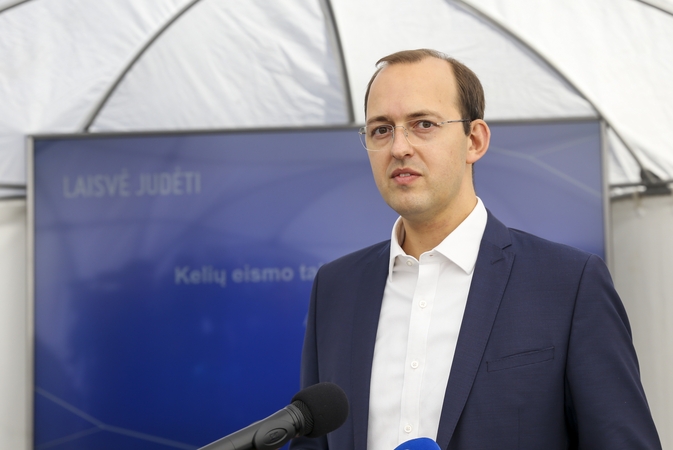 Susisiekimo ministras Marius Skuodis