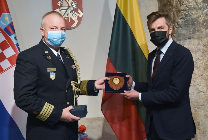 Akredituotas naujas Kroatijos gynybos atašė Lietuvai